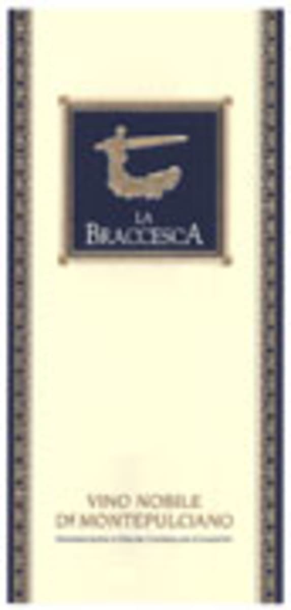 La Braccesca Vino Nobile di Montepulciano 2001 Front Label