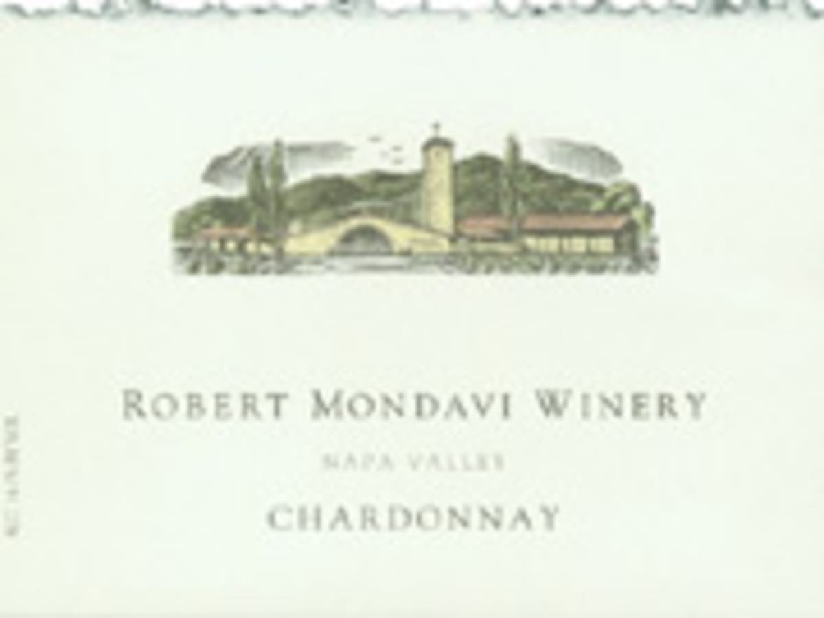 Robert Mondavi Napa Valley Chardonnay 2003 Front Label