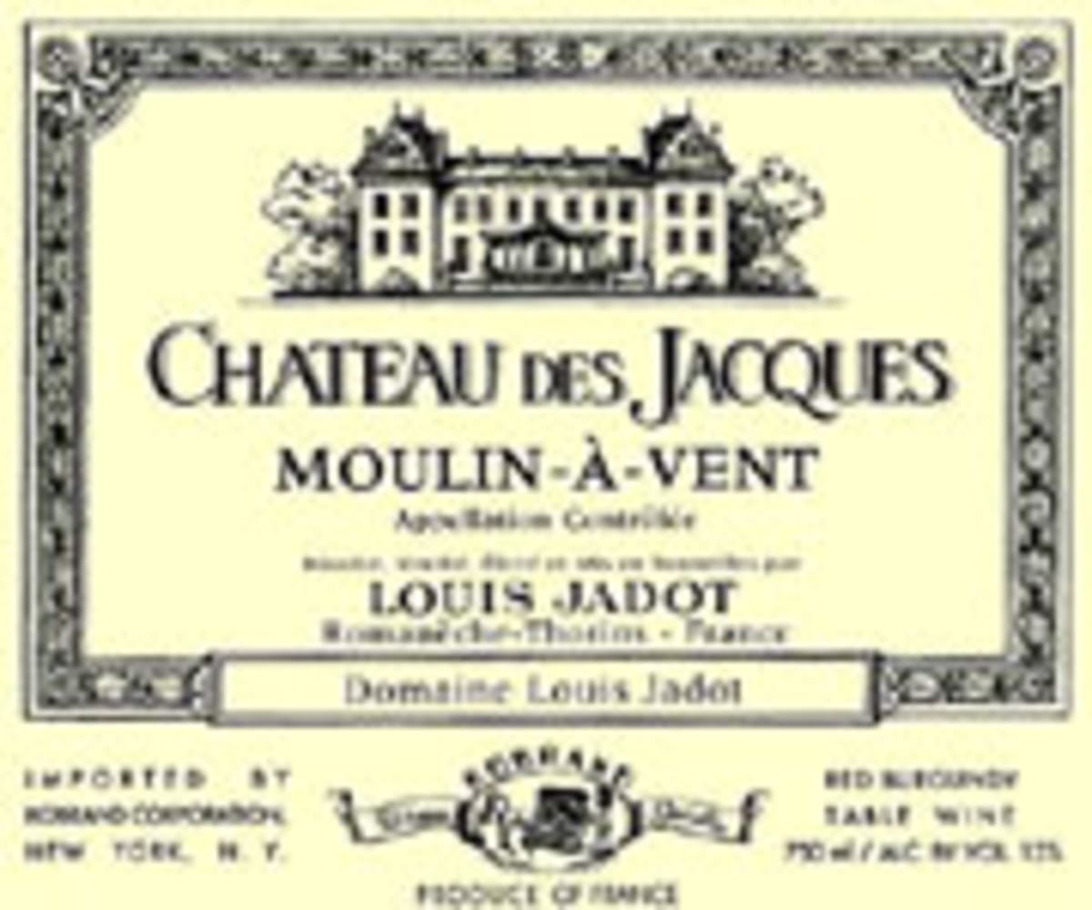 Chateau des Jacques Moulin-a-Vent 2002 Front Label