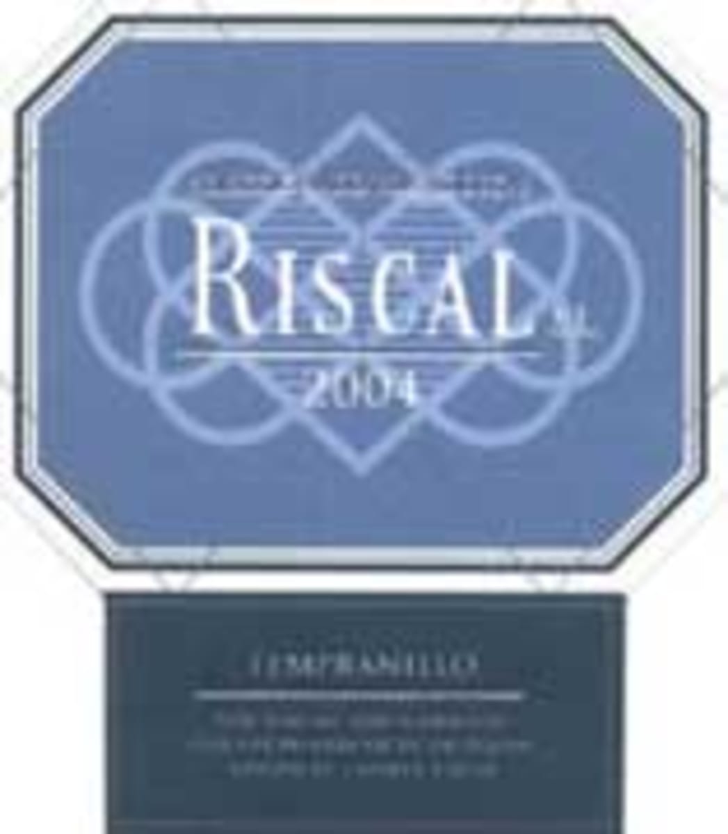 Marques de Riscal Tempranillo 2004 Front Label