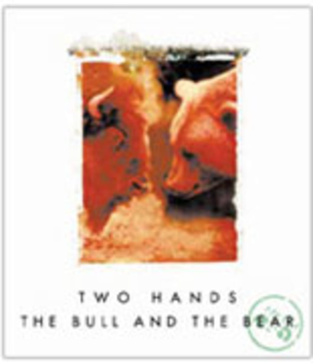 Two Hands The Bull and The Bear Shiraz Cabernet 2004 Front Label