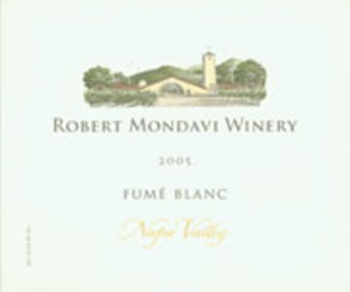 Robert Mondavi Fume Blanc 2005 Front Label