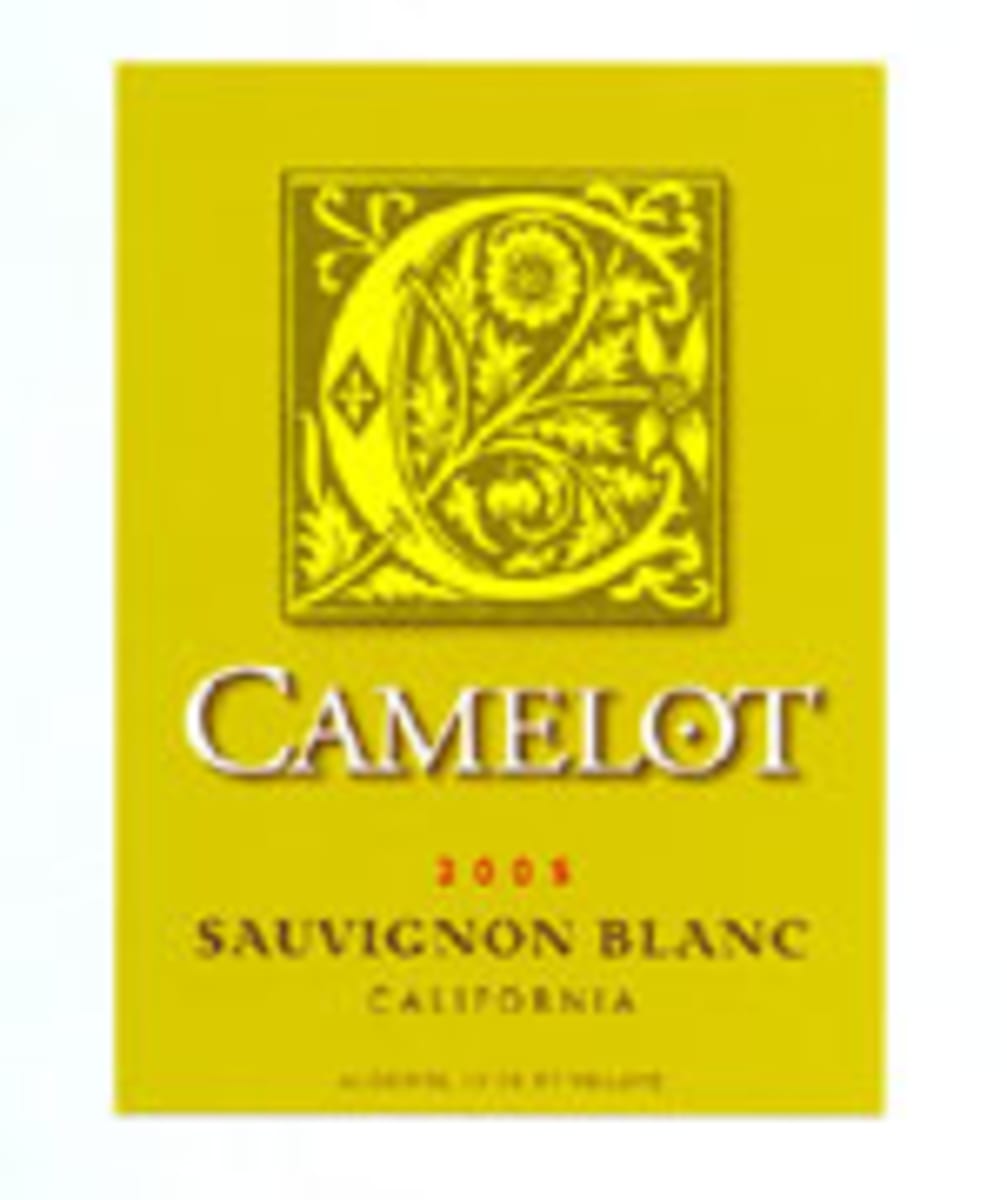 Camelot Sauvignon Blanc 2005 Front Label