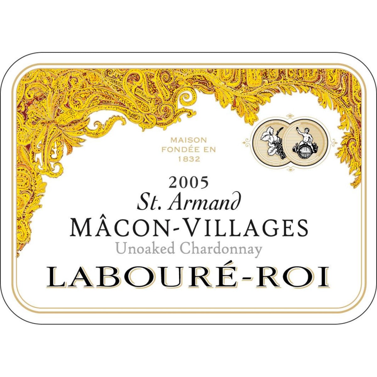 Laboure Roi Macon Villages Saint Armand 2005 Front Label