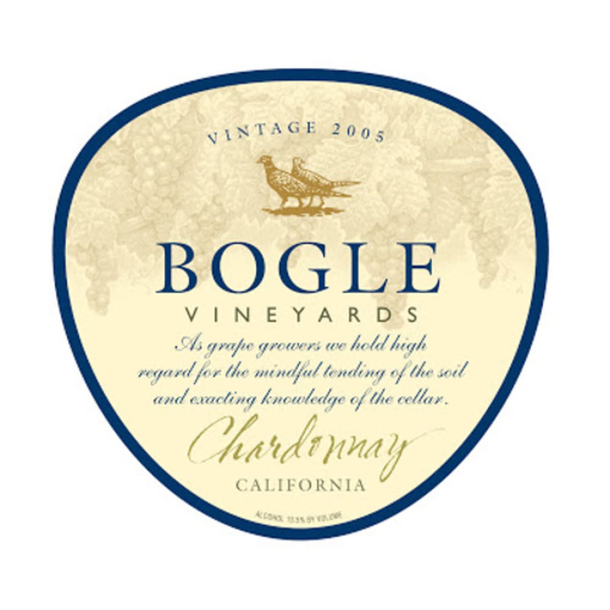 Bogle Chardonnay 2005 Front Label
