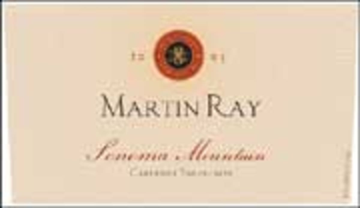 Martin Ray Sonoma Mountain Cabernet Sauvignon 2003 Front Label