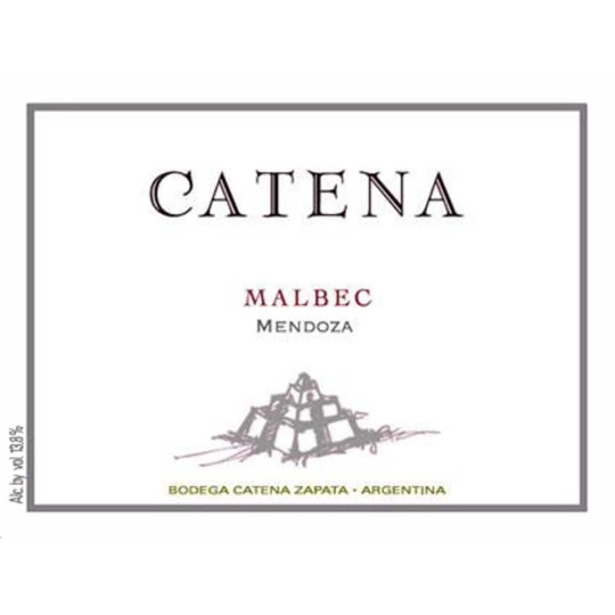Catena Malbec 2005 Front Label