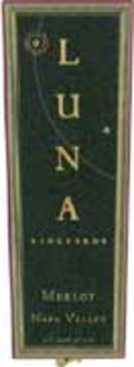 Luna Vineyards Merlot 2003 Front Label