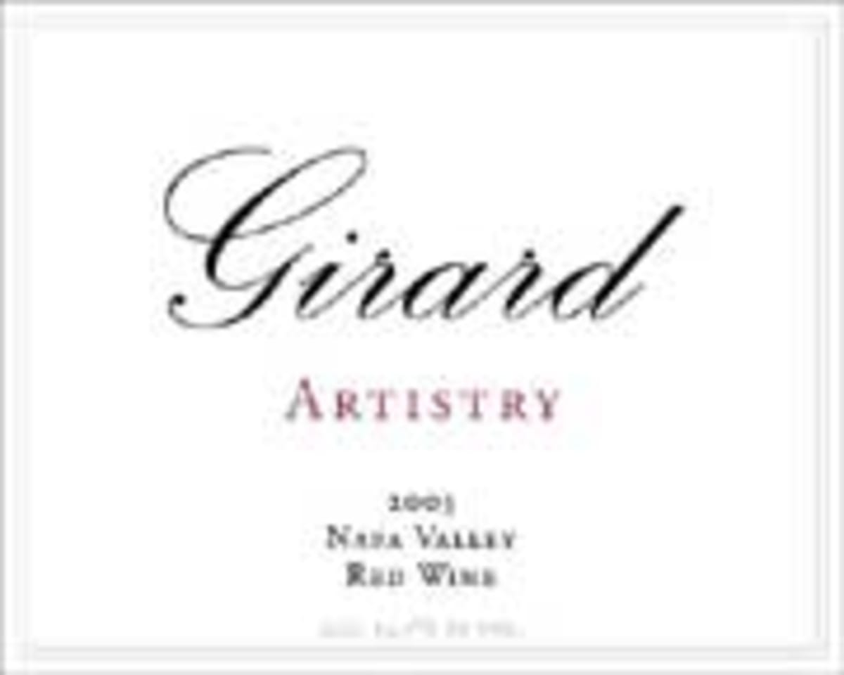 Girard Artistry 2003 Front Label