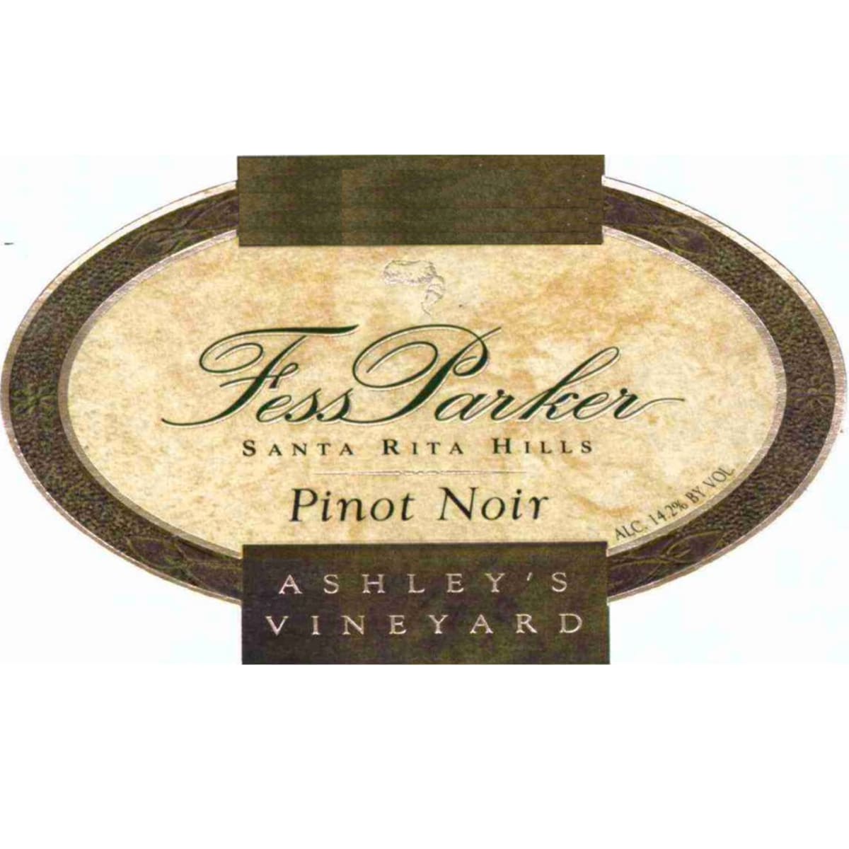 Fess Parker Ashley's Vineyard Pinot Noir 2005 Front Label