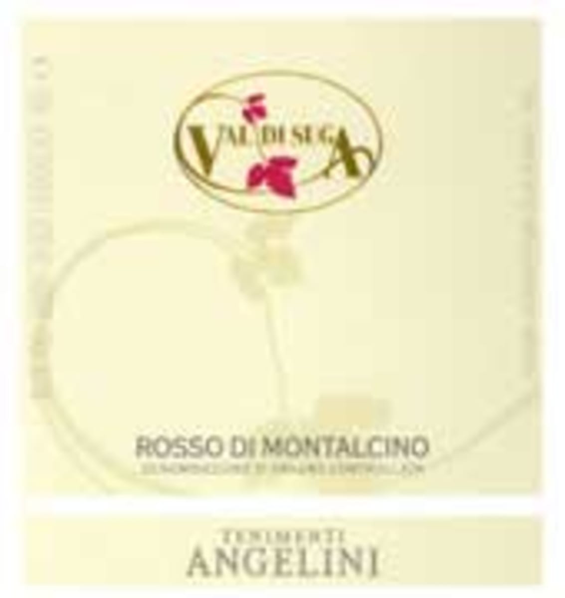 Val di Suga Rosso di Montalcino 2004 Front Label