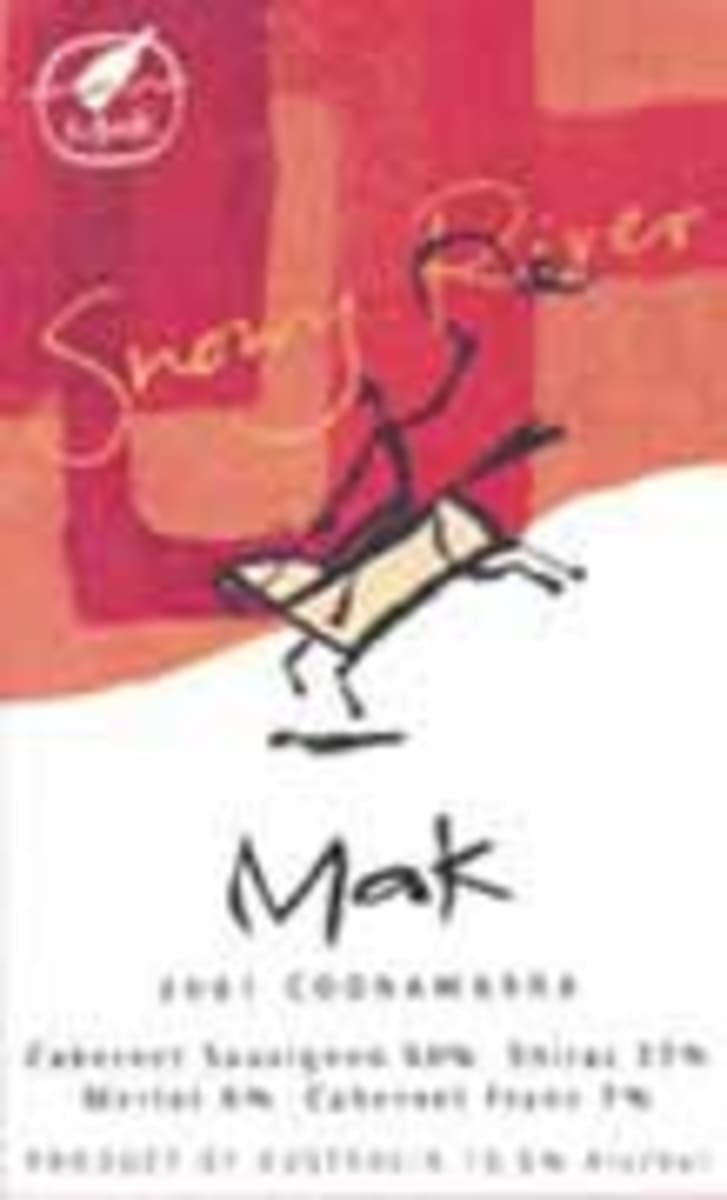 Mak Coonawarra Cabernet Sauvignon-Shiraz 2003 Front Label