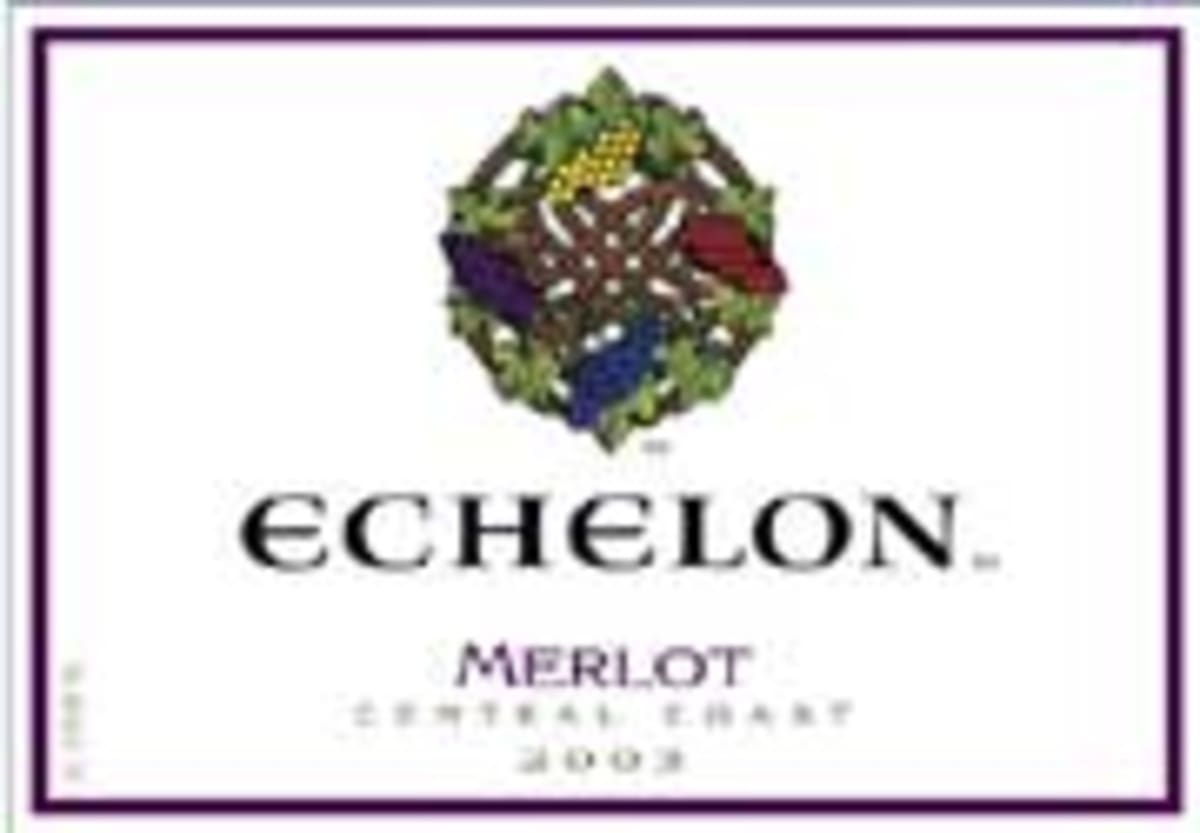 Echelon Merlot 2003 Front Label