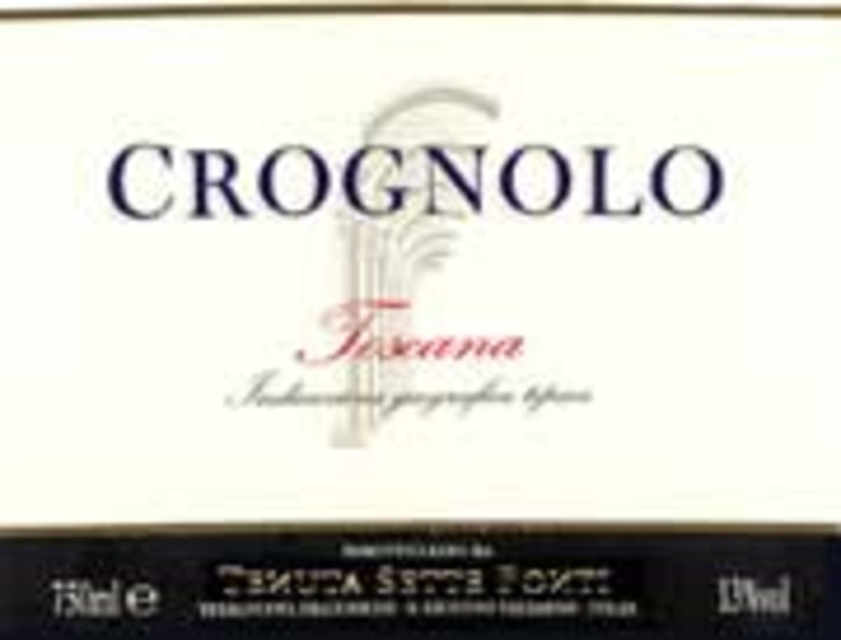 Tenuta Sette Ponti Crognolo 2004 Front Label