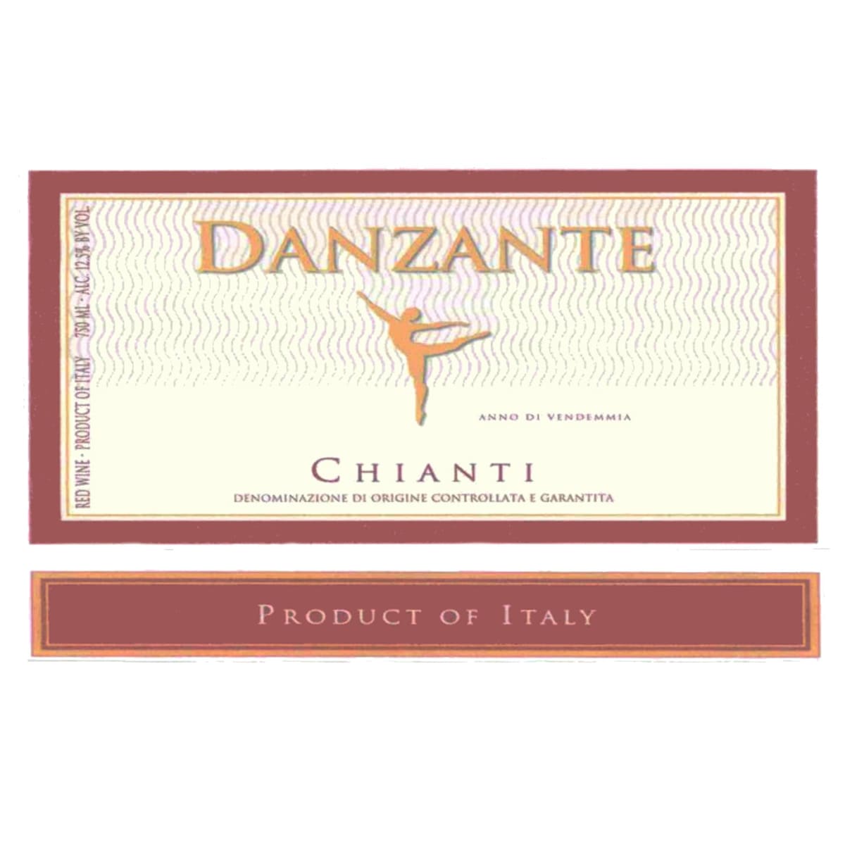 Danzante Chianti 2005 Front Label