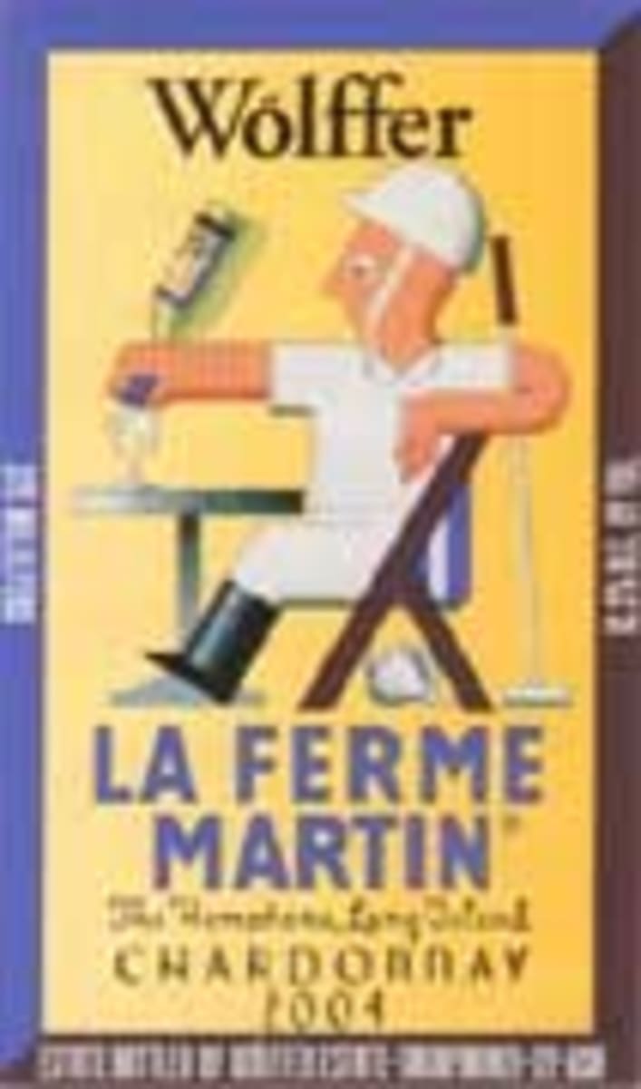 Wolffer La Ferme Martin Chardonnay 2004 Front Label