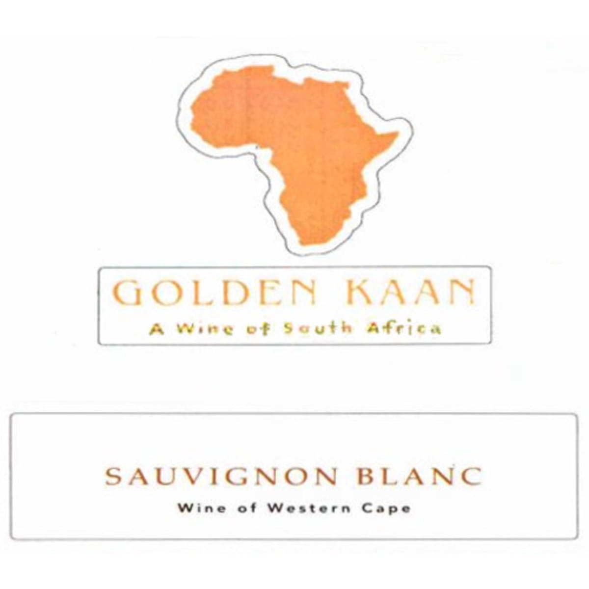 Golden Kaan Sauvignon Blanc 2006 Front Label