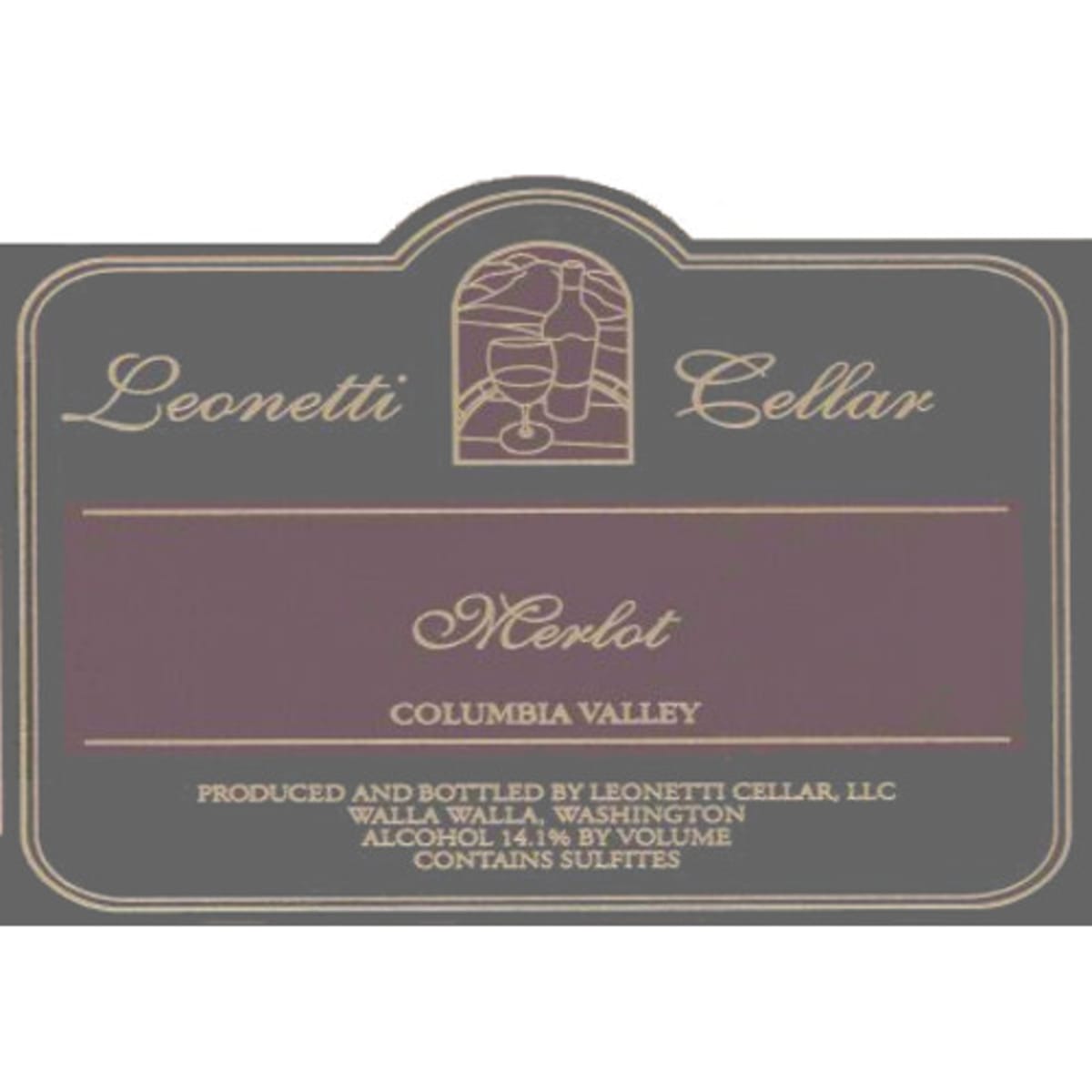 Leonetti Merlot 2006 Front Label