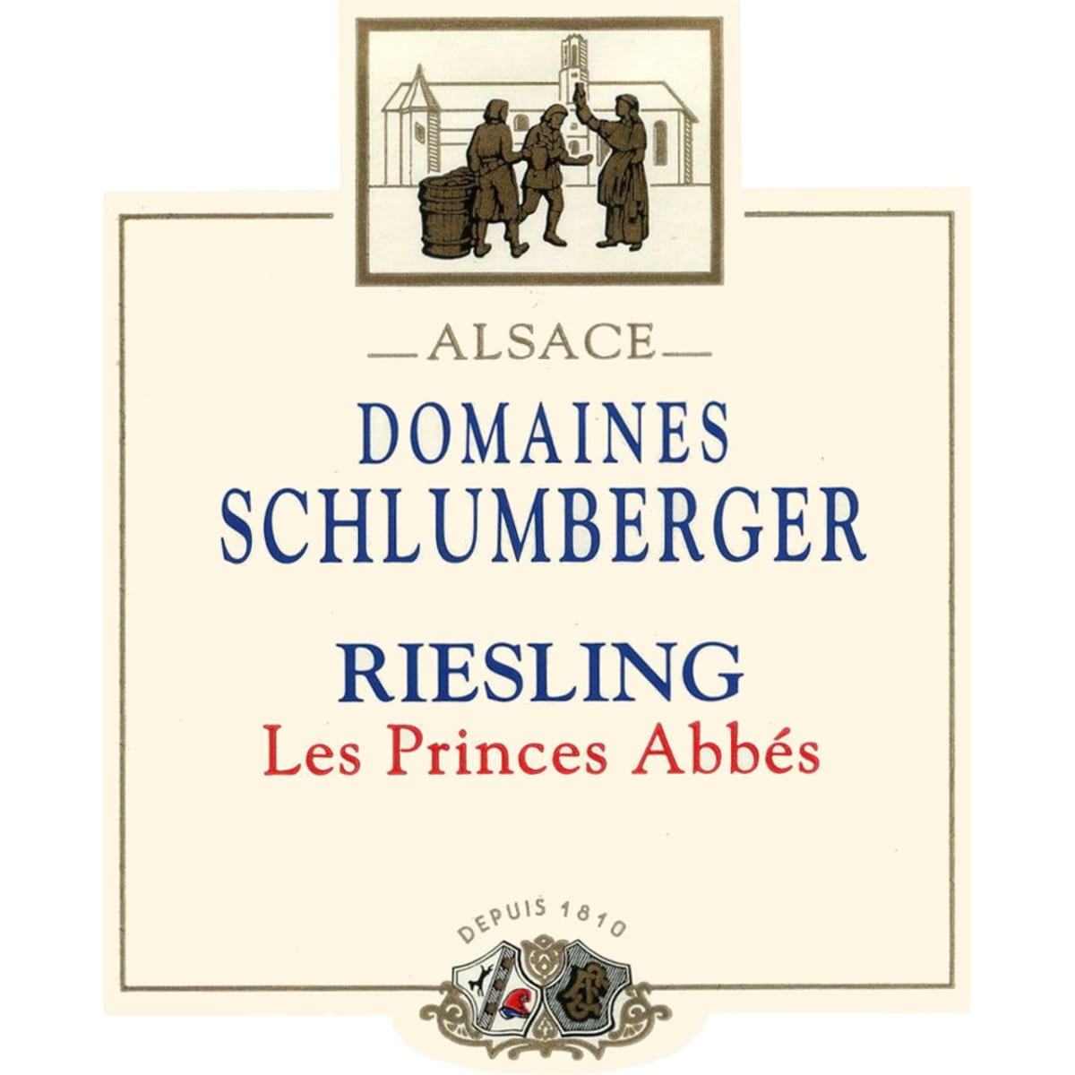 Domaines Schlumberger Les Princes Abbes Riesling 2005 Front Label