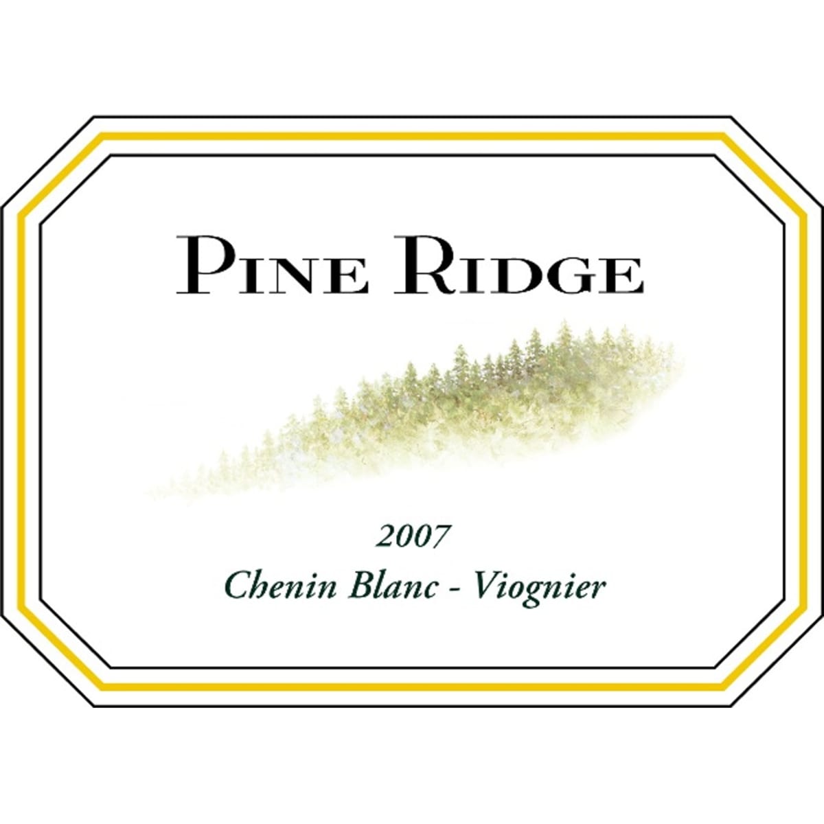 Pine Ridge Chenin Blanc-Viognier 2007 Front Label