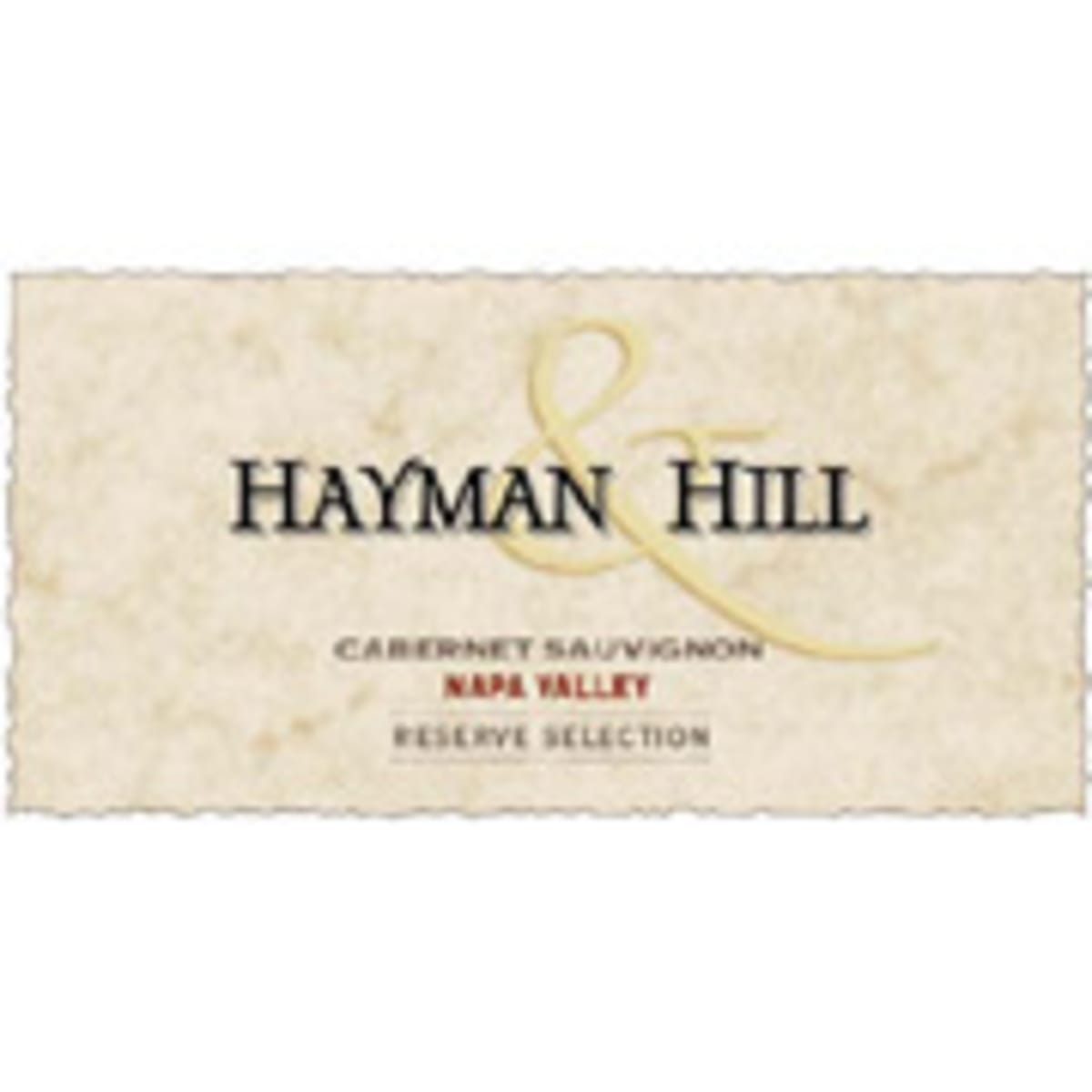 Hayman & Hill Napa Valley Cabernet Sauvignon 2004 Front Label