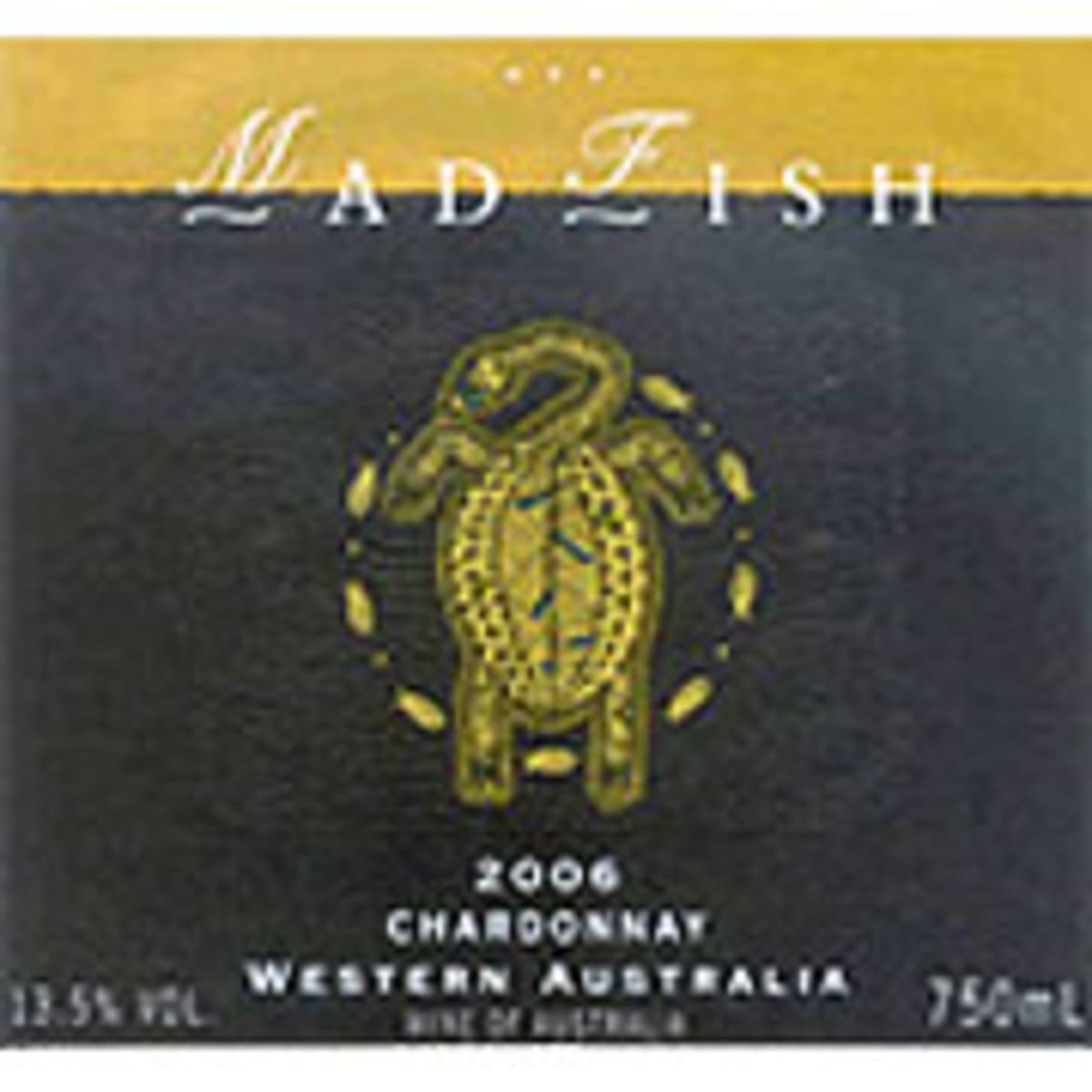 Mad Fish Western Australia Chardonnay 2006 Front Label