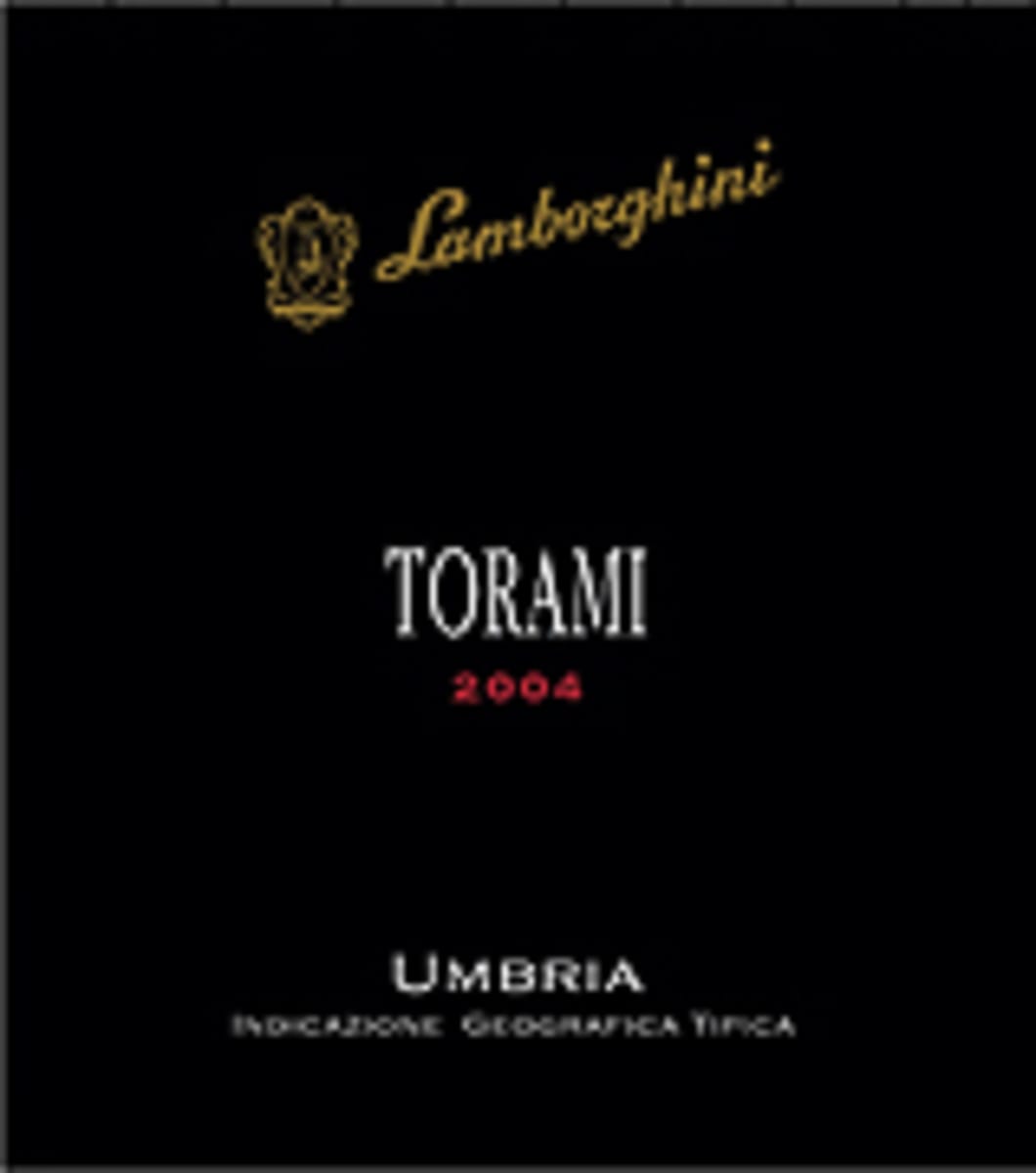 Lamborghini Torami 2004 Front Label