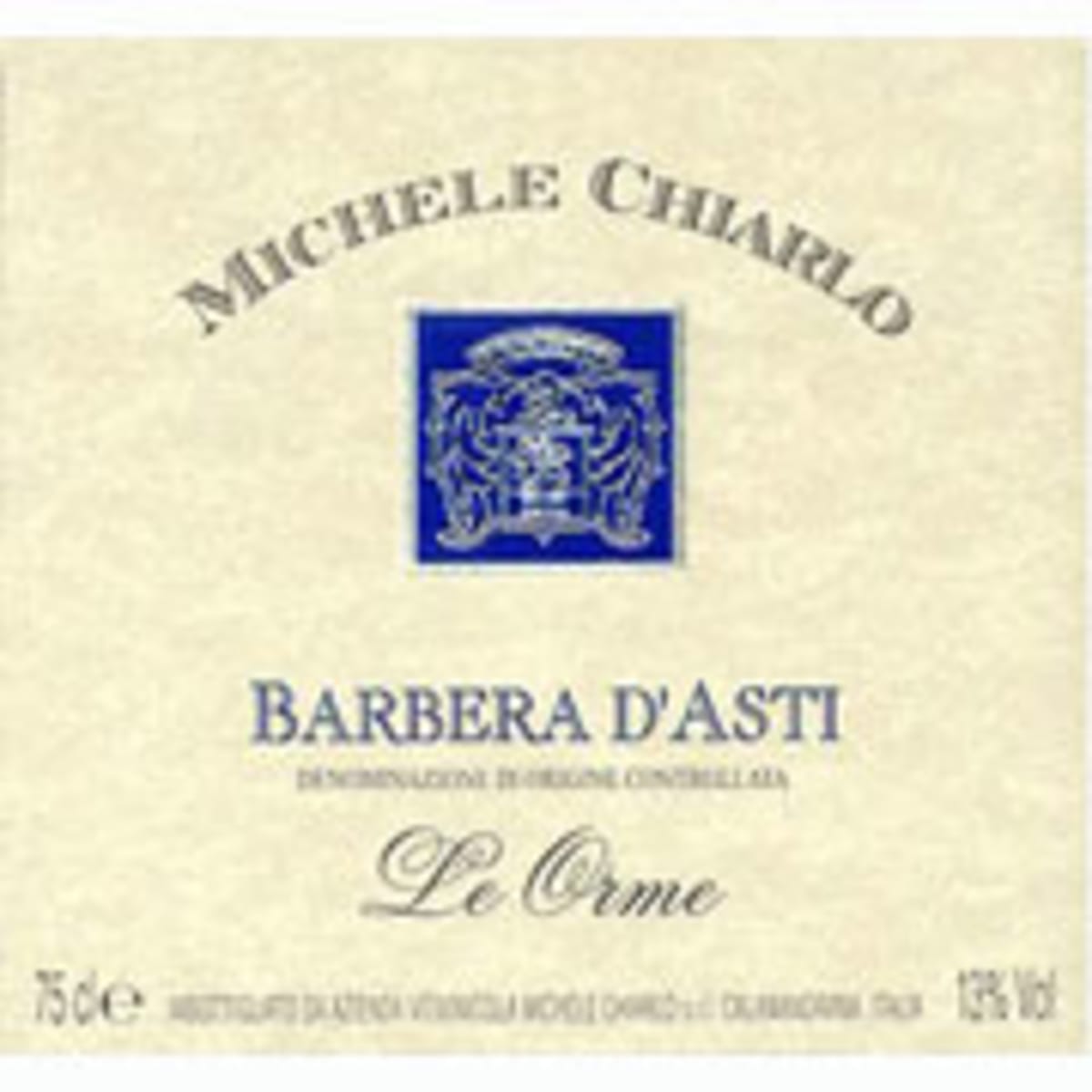 Michele Chiarlo Le Orme Barbera d'Asti 2006 Front Label