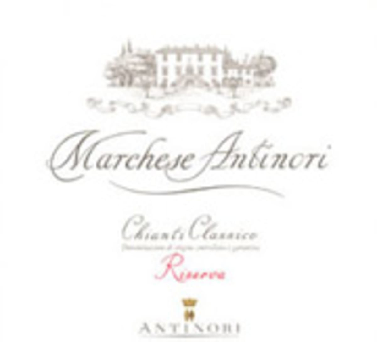 Antinori Marchese Chianti Classico Riserva 2004 Front Label