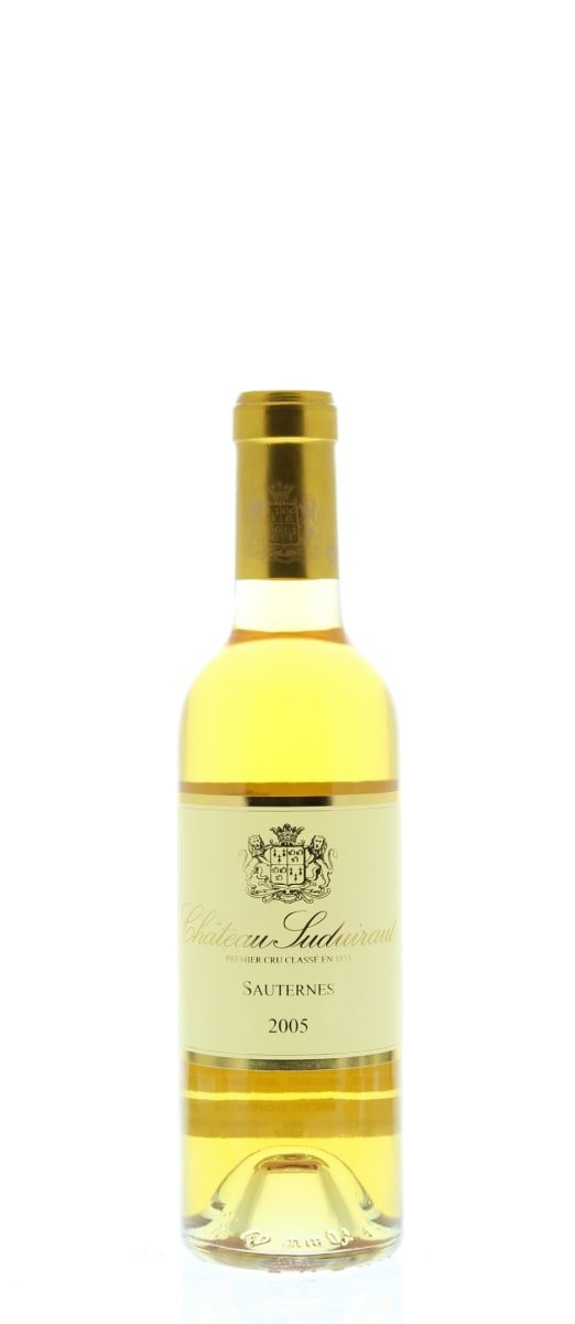 Chateau Suduiraut Sauternes (375ML half-bottle) 2005 Front Bottle Shot