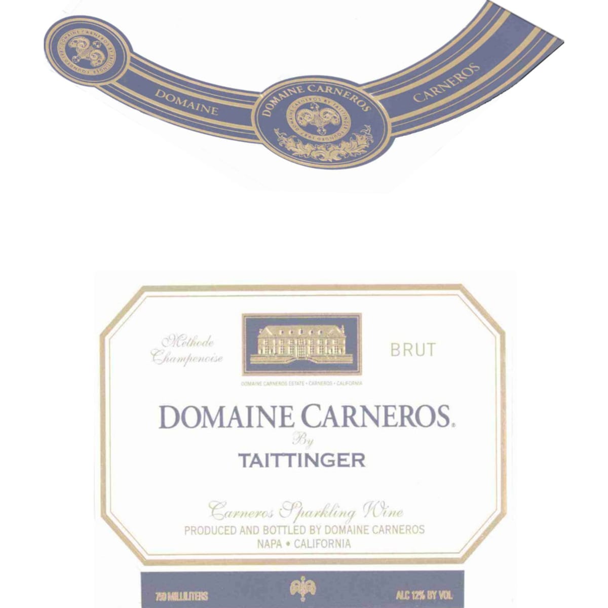 Domaine Carneros Brut 2005 Front Label