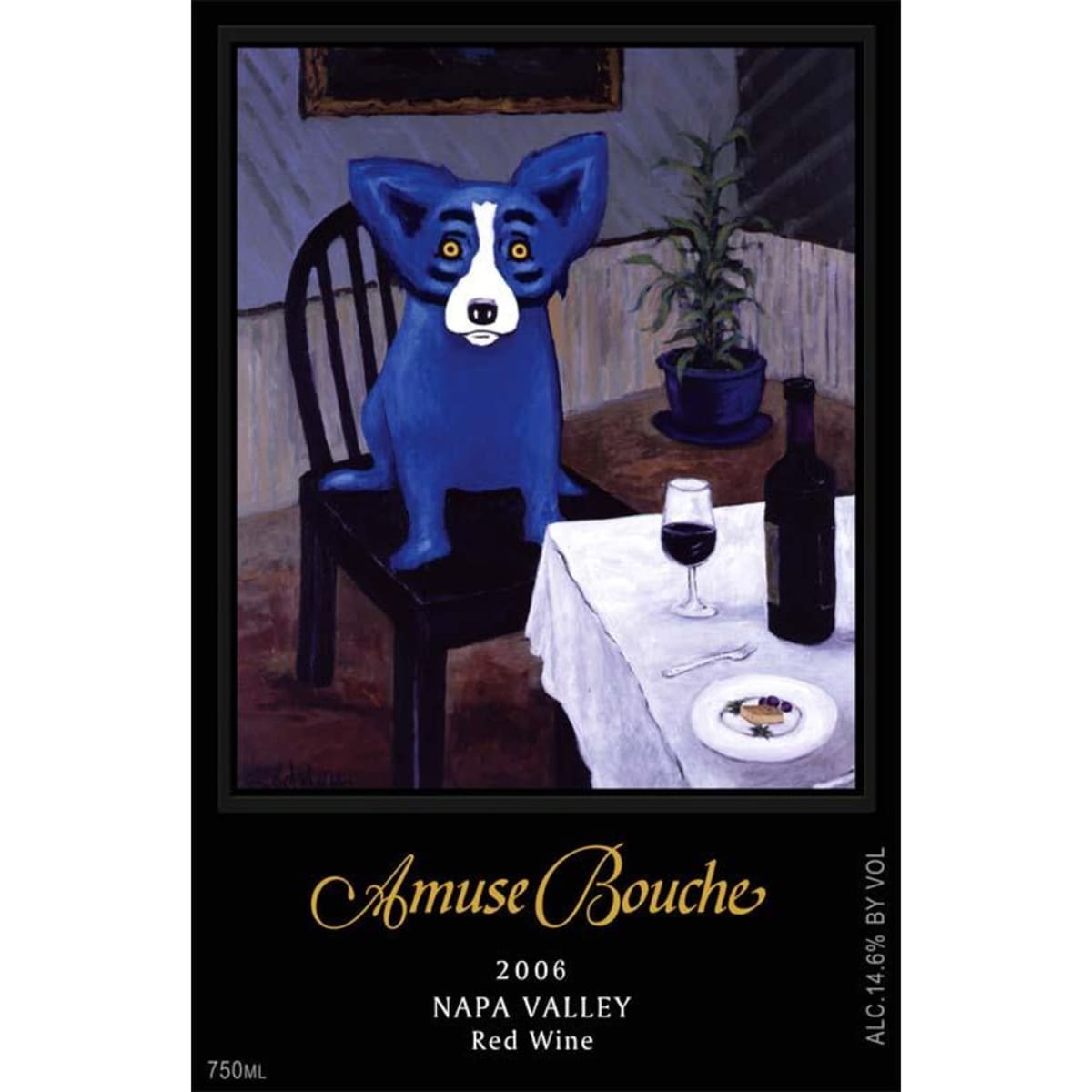 Amuse Bouche Merlot 2006 Front Label