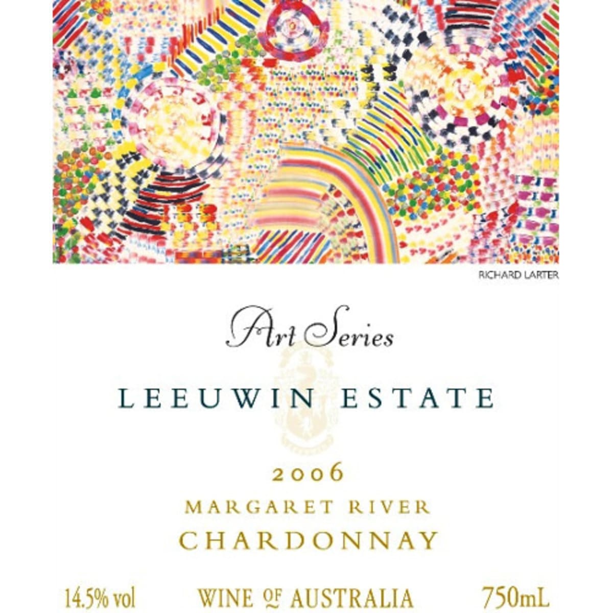 Leeuwin Estate Art Series Chardonnay 2006 Front Label