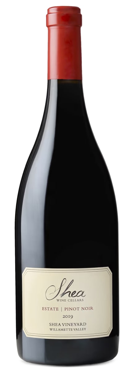 Shea Estate Shea Vineyard Pinot Noir 2019  Front Bottle Shot