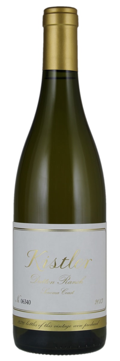 Kistler Vineyards Dutton Ranch Chardonnay 2013  Front Bottle Shot