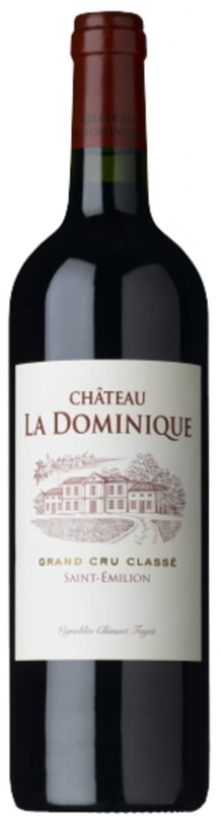 Chateau La Dominique  2015 Front Bottle Shot