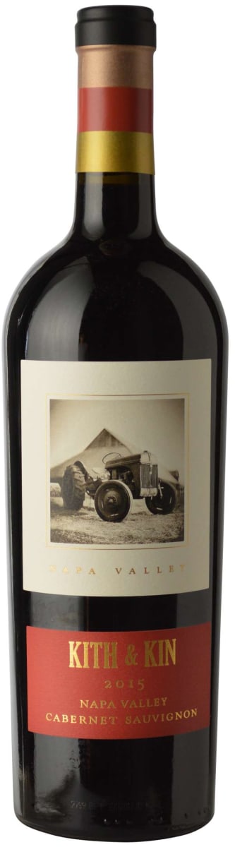 Round Pond Kith and Kin Cabernet Sauvignon 2015 Front Bottle Shot