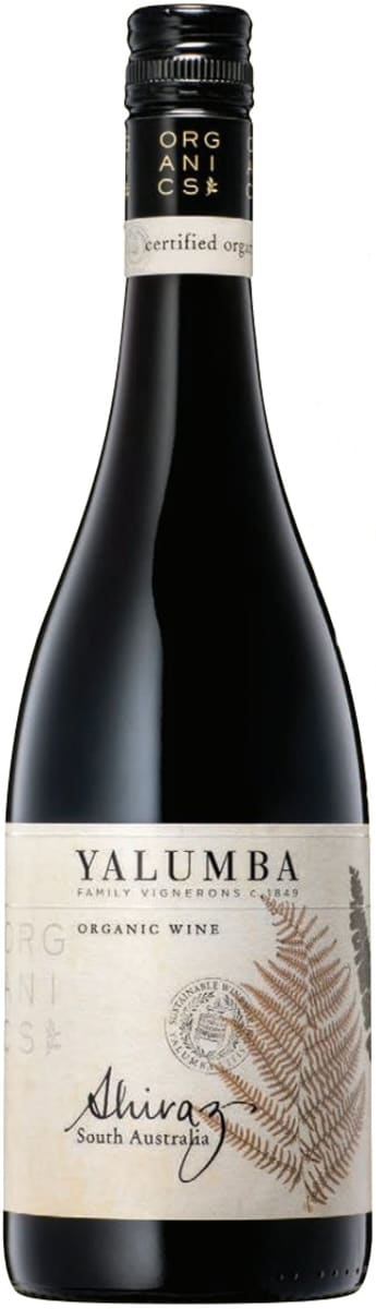 Yalumba Organic Shiraz 2015 Front Bottle Shot