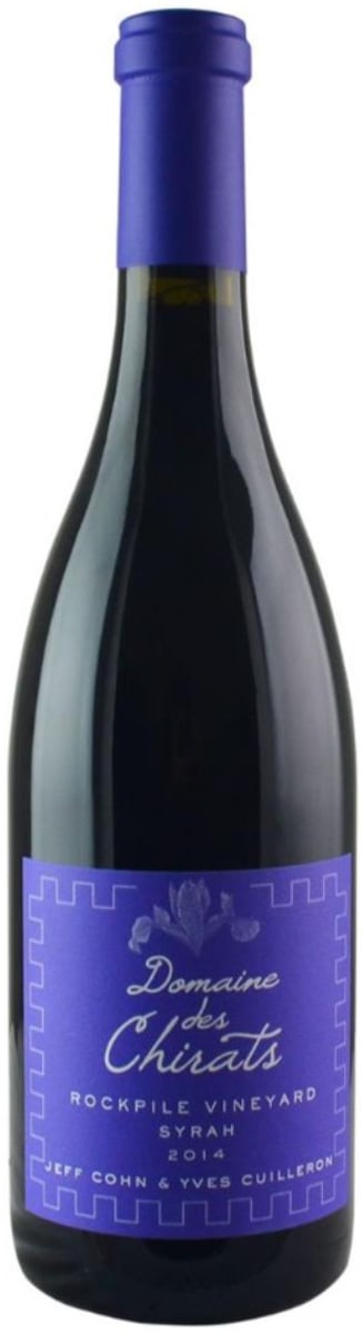 Jeff Cohn Cellars Domaine des Chirats Syrah 2014 Front Bottle Shot