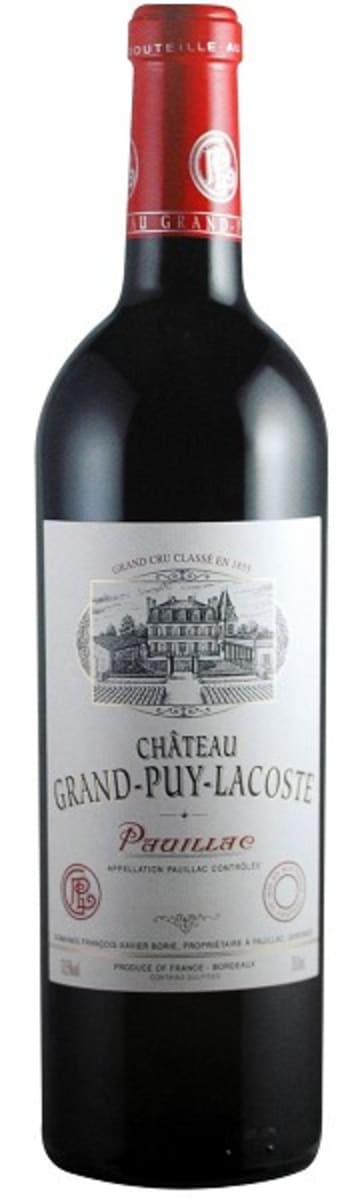 Chateau Grand-Puy-Lacoste  1999 Front Bottle Shot