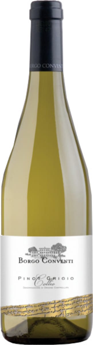 Borgo Conventi Pinot Grigio 2014 Front Bottle Shot