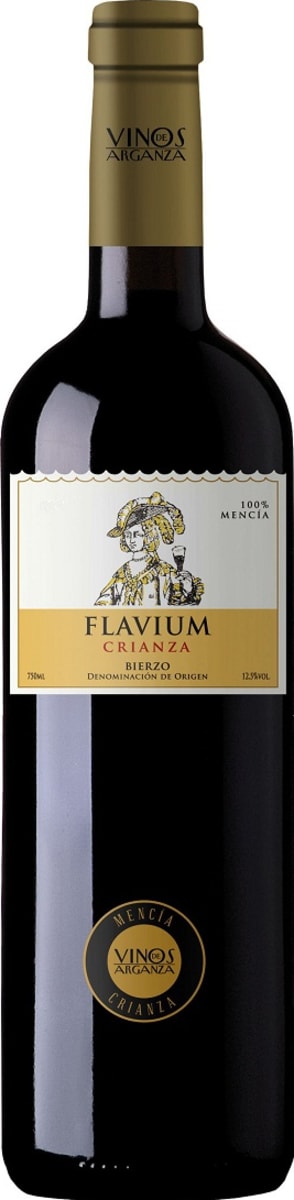 Vinos de Arganza Flavium Premium Crianza Mencia 2011 Front Bottle Shot