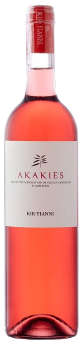 Kir-Yianni Akakies Rose 2016  Front Bottle Shot