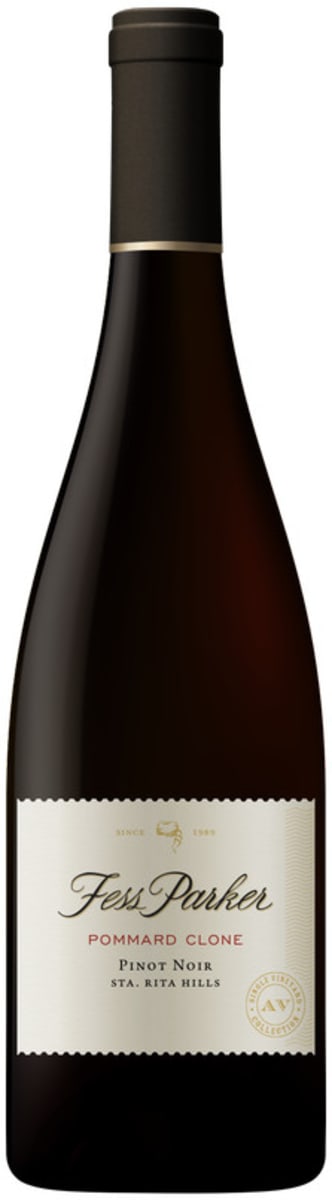 Fess Parker Pommard Clone Pinot Noir 2014 Front Bottle Shot