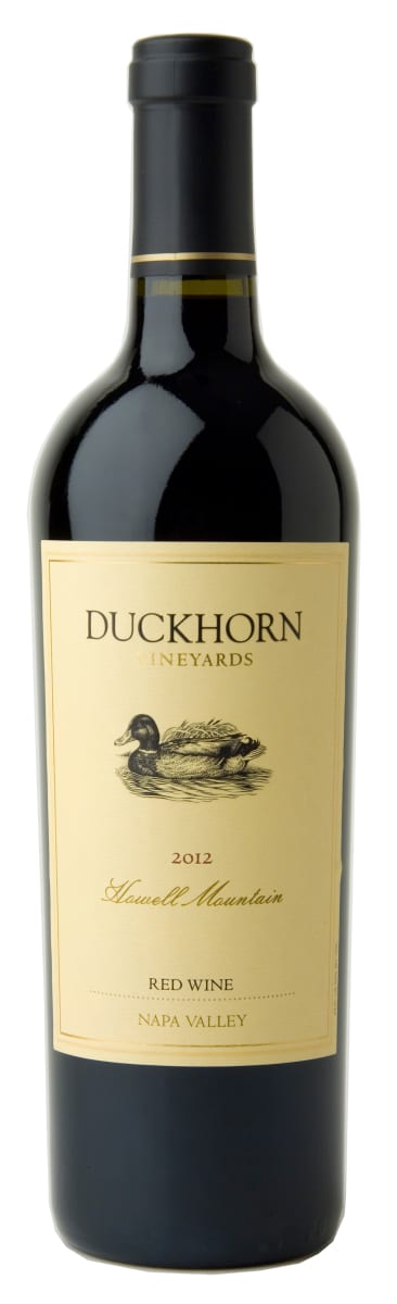 Duckhorn Howell Mountain Red Wine 2012 Front Bottle Shot