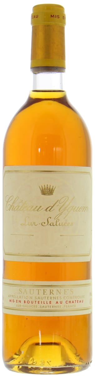 Chateau d'Yquem Sauternes 1990  Front Bottle Shot