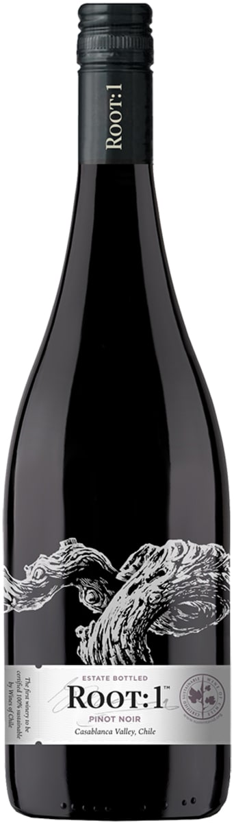 Root:1 Estate Pinot Noir 2022  Front Bottle Shot