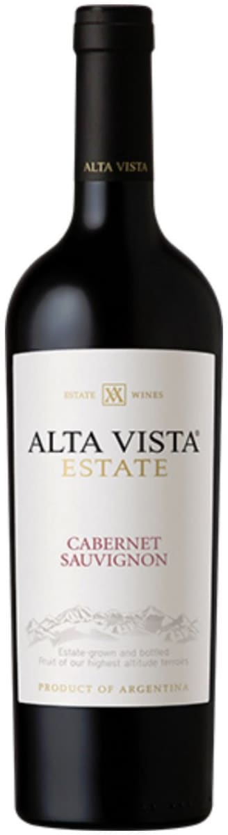 Alta Vista Estate Cabernet Sauvignon 2014 Front Bottle Shot