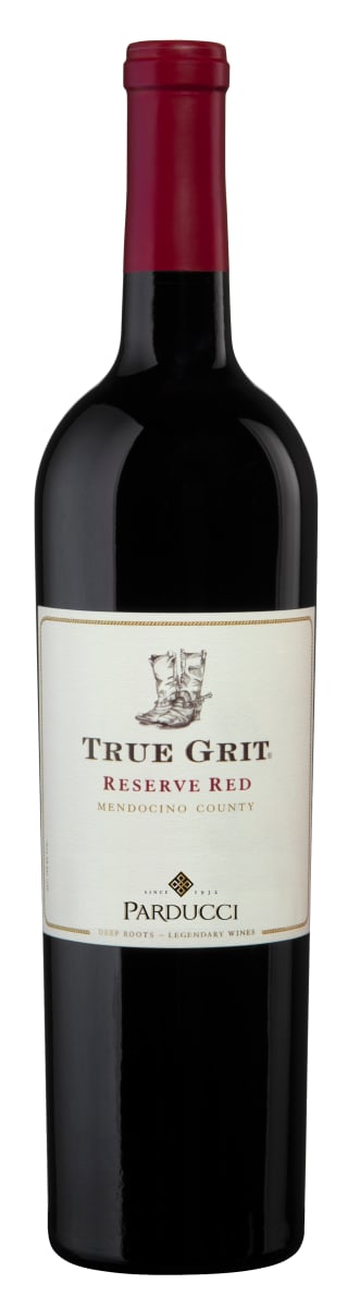 Parducci True Grit Reserve Red Blend 2012 Front Bottle Shot