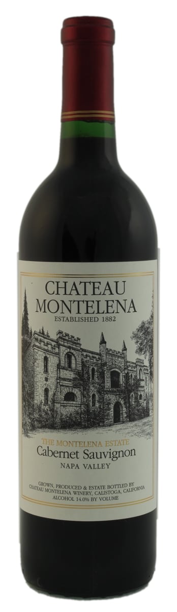 Chateau Montelena Estate Cabernet Sauvignon (scuffed labels) 1998  Front Bottle Shot